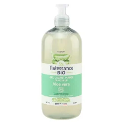 Natessance Gel lavant mains fraîcheur Aloe vera