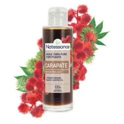 Natessance huile de carapate ricin noire