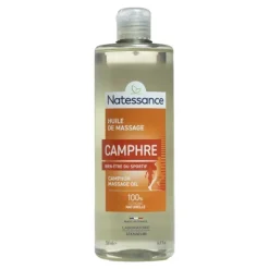 Natessance huile de massage camphrée