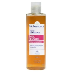 Natessance huile de massage éveil sensuel