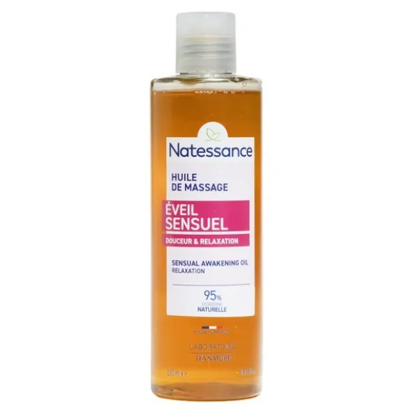 Natessance huile de massage éveil sensuel