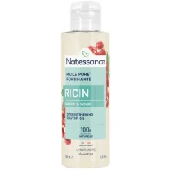 Natessance huile de ricin cheveux et ongles