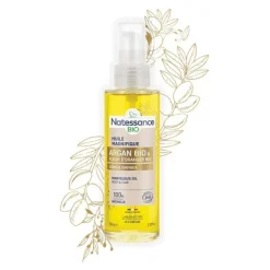Natessance Huile sèche magnifique à l'huile d'argan Bio