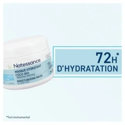 Natessance Masque hydratant cheveux Coco Bio