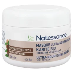 Natessance Masque ultra nourrissant karité bio
