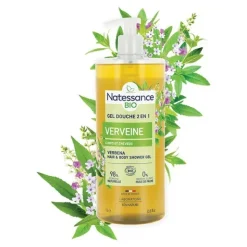 Natessance shampooing douche bio verveine
