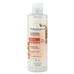 Natessance Shampooing nourrissant Argan et kératine végétale