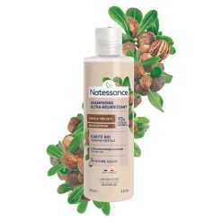 Natessance Shampooing Ultra Nourrissant Karité bio et kératine végétale