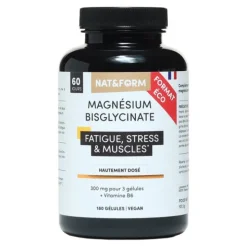 Nat et Form Bisglycinate de magnésium gélules