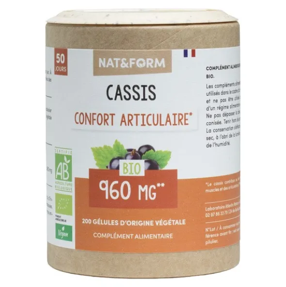 Nat et Form Cassis bio gélules