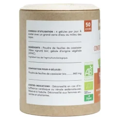 Nat et Form Cassis bio gélules