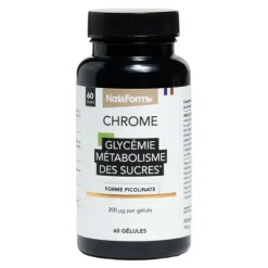 Nat et Form Chrome 200 µg gélules