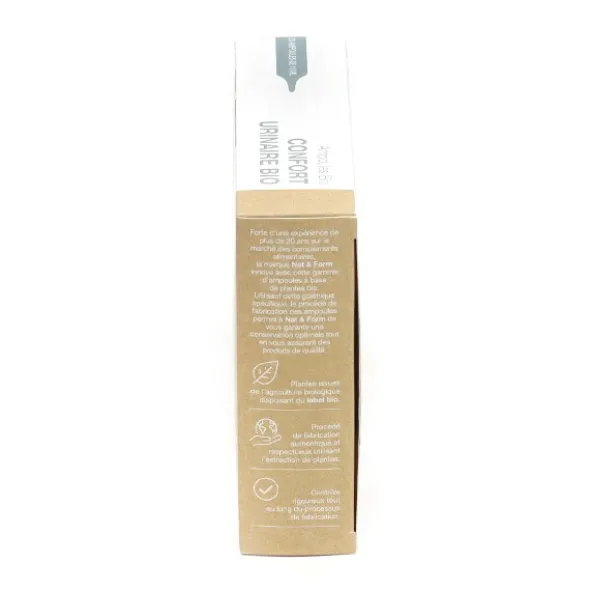 Nat et Form Confort urinaire bio ampoules