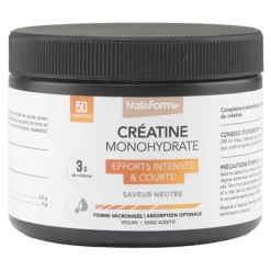Nat et Form Créatine monohydrate poudre