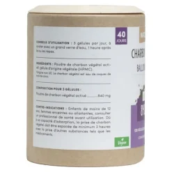 Nat et Form Ecoresponsable charbon végétal gélules
