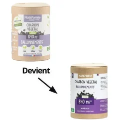 Nat et Form Ecoresponsable charbon végétal gélules