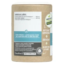 Nat et Form Ecoresponsable Chanvre Bio gélules