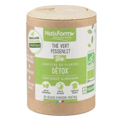 Nat et Form Ecoresponsable Détox bio gélules