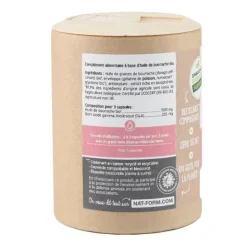 Nat et Form Ecoresponsable Huile de bourrache capsules