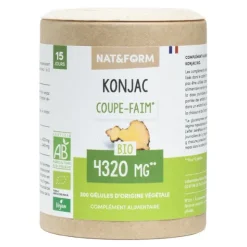 Nat et Form Ecoresponsable Konjac bio gélules