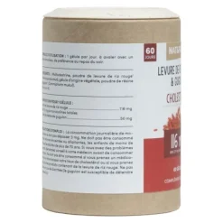 Nat et Form Ecoresponsable Levure de riz rouge et Gugulon gélules
