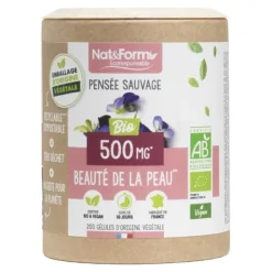 Nat et Form Ecoresponsable Pensée sauvage Bio gélules