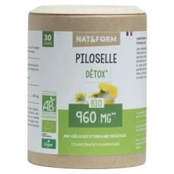 Nat et Form Ecoresponsable Piloselle bio gélules