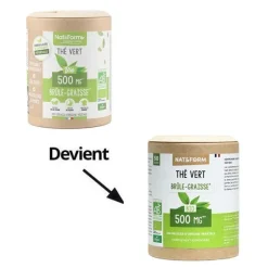 Nat et Form Ecoresponsable Thé vert bio gélules