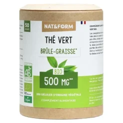 Nat et Form Ecoresponsable Thé vert bio gélules