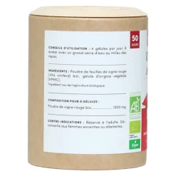 Nat et Form Ecoresponsable Vigne rouge bio gélules