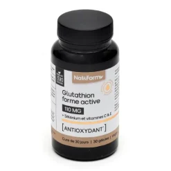 Nat et Form Glutathion forme active gélules