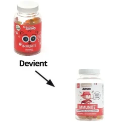 Nat et Form Junior immunité gummies