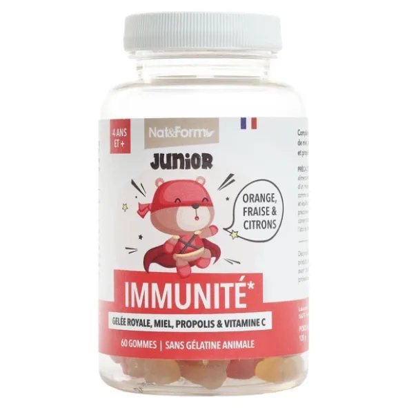 Nat et Form Junior immunité gummies