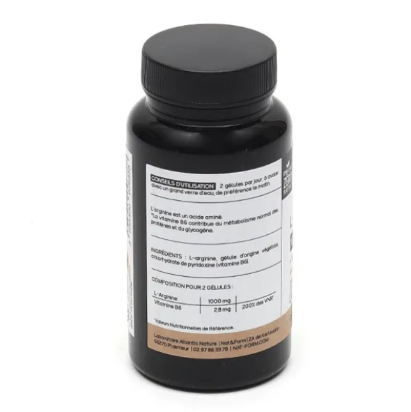 Nat et Form L Arginine gélules