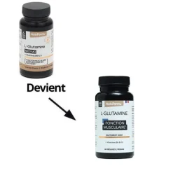 Nat et Form L Glutamine gélules