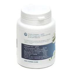 Nat et Form Magnésium marin + vitamine B6 gélules