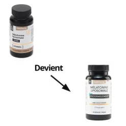 Nat et Form Mélatonine liposomale gélules