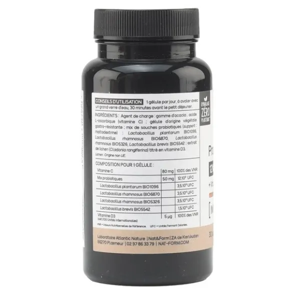 Nat et Form Probiotiques Immunité gélules