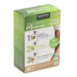 Nat et Form Programme minceur Bio ampoules