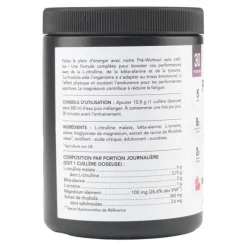 Nat et Form Pré Workout Booster poudre