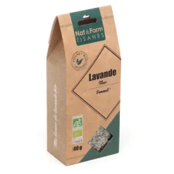 Nat et Form Tisane Lavande Fleurs bio
