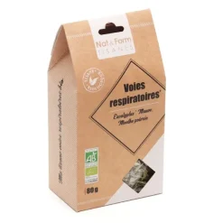 Nat et Form Tisanes bio Voies respiratoires