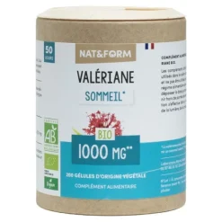 Nat et Form Valériane Bio gélules