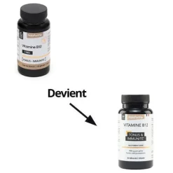 Nat et Form Vitamine B12 gélules