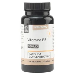 Nat et Form Vitamine B5 gélules