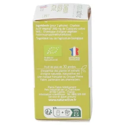Naturactive Charbon végétal activé bio gélules