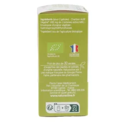 Naturactive Charbon végétal activé bio gélules