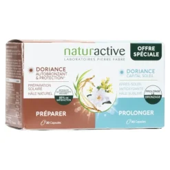 Naturactive Doriance Autobronzant + Capital Soleil capsules