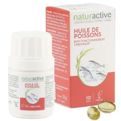 Naturactive Huile de poissons capsules