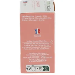 Naturactive huile d'onagre capsules